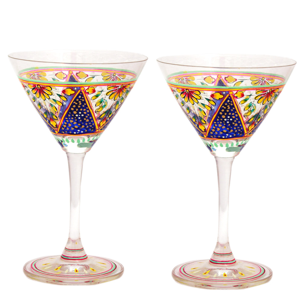 Luxury Peacock Wine Glasses | Codesustain Ventuures Pvt Ltd